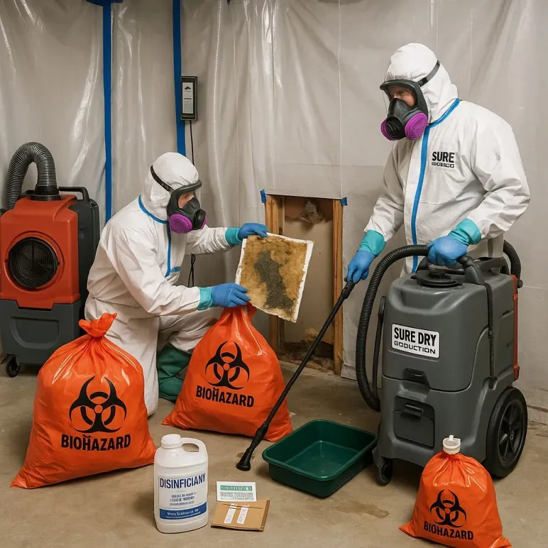 Contaminated Water Handling Protocols process in Shallotte, NC
