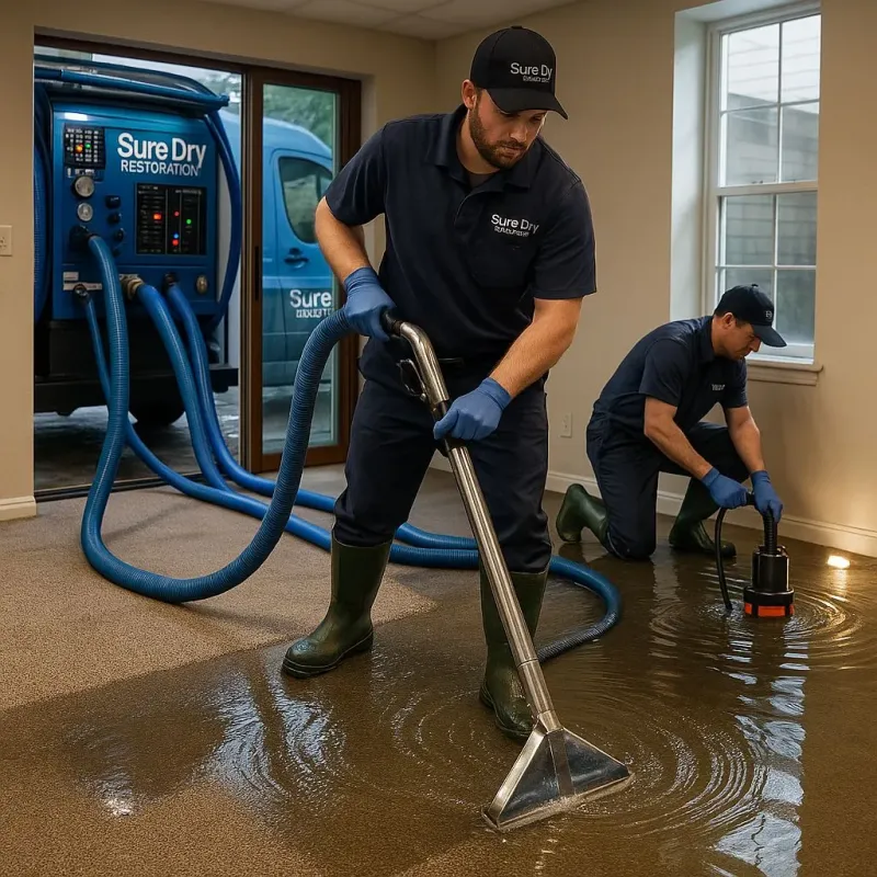 Water Extraction and Removal process in Shallotte, NC